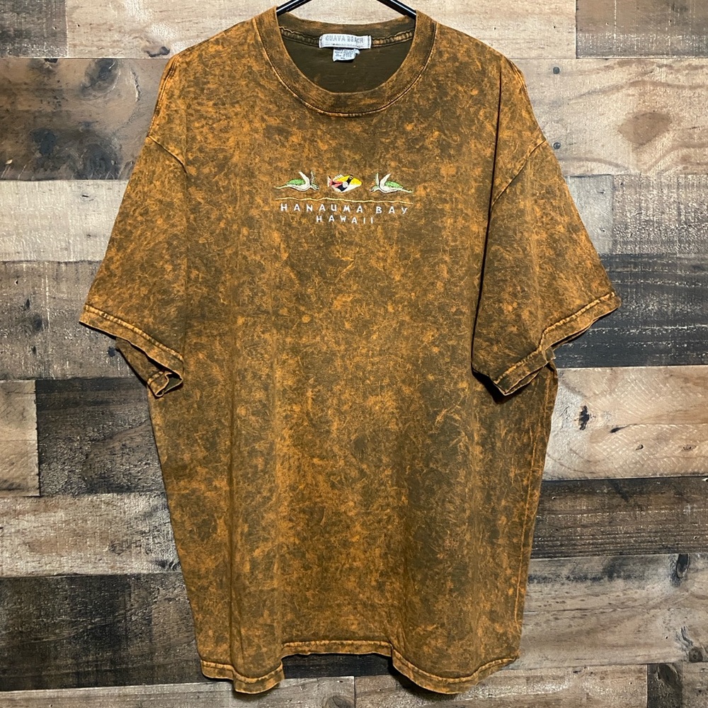 Hanauma Bay Hawaii Embroidered T-Shirt Size XL